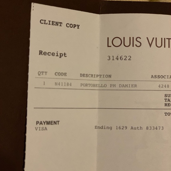 Genuine Louis Vuitton Receipt Maker Literacy Basics